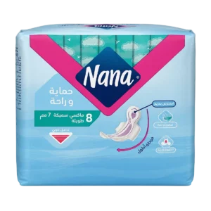 Nana - Serviettes hygiéniques Maxi épaisses longues flux abondant