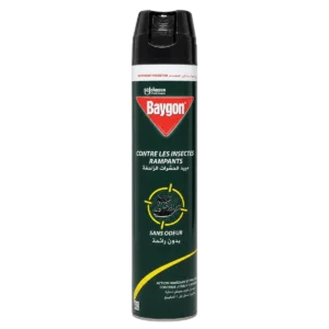 Baygon - Aérosol insecticide contre les insectes rampants sans odeur