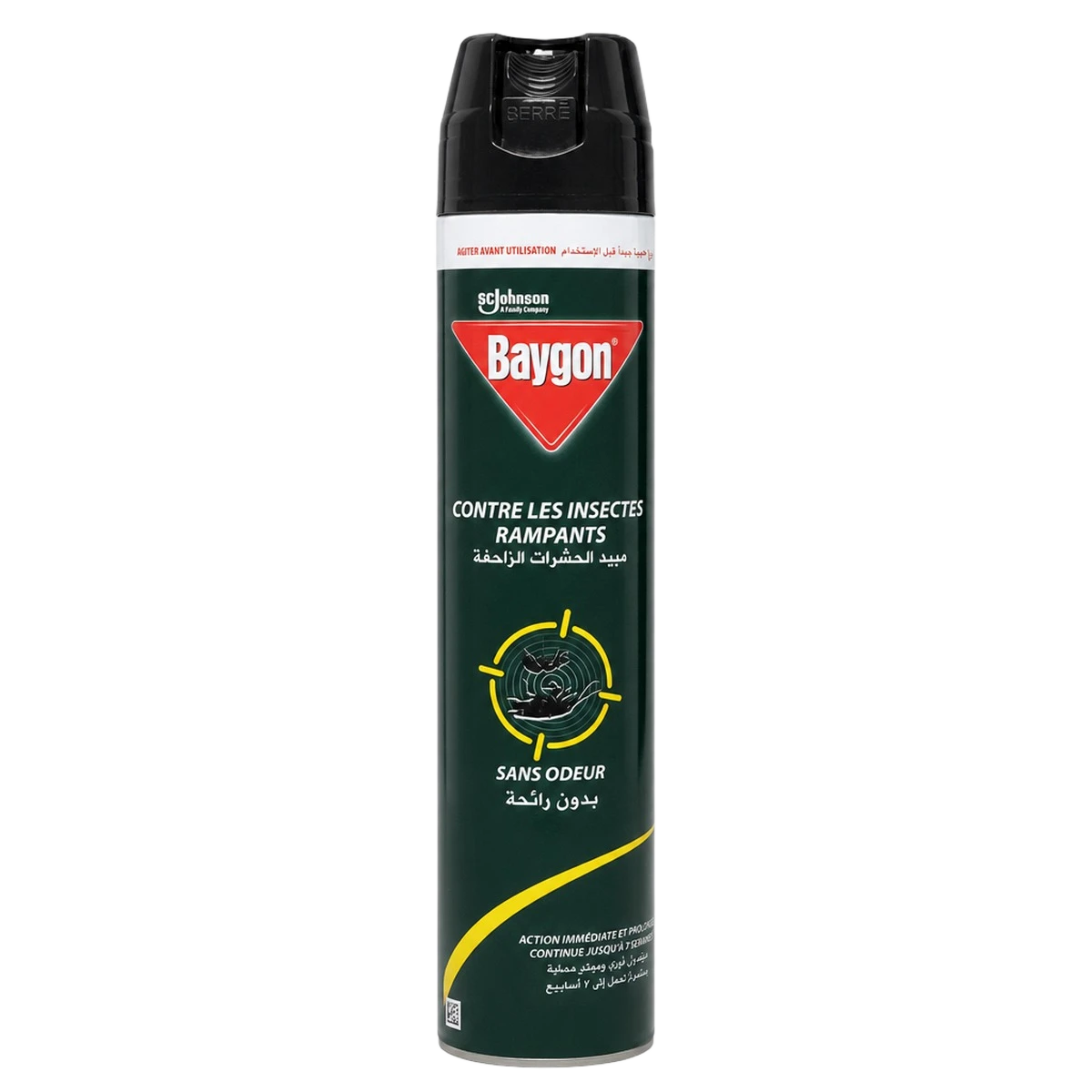 Baygon — Aérosol contre les insectes rampants sans odeur — 450 ml