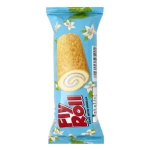 Fly Roll - Gâteau roulé fourré à la crème vanille