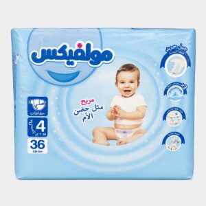 Molfix - Couches bébé taille 4 Maxi 7-18 kg