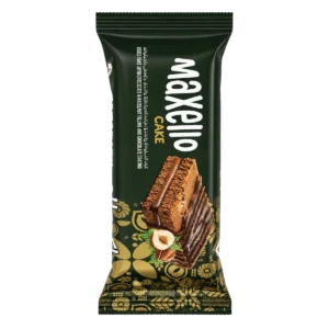 Maxello - Cake fourré à la noisette enrobé de chocolat