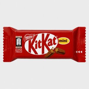 KitKat - Barre chocolatée mini gaufrette enrobée de chocolat au lait