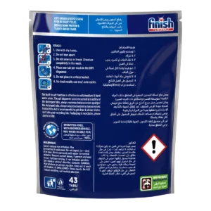 Finish - Tablettes lave-vaisselle Power citron