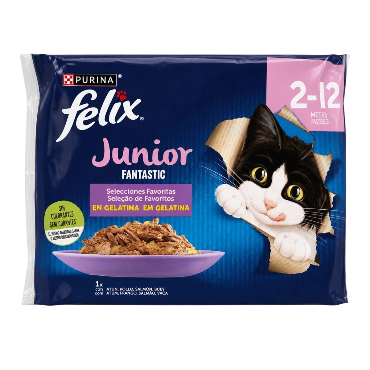 Felix — Aliment complet pour chatons en gelée