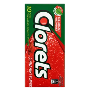 Clorets - Chewing-gum goût cannelle rafraîchisseur d’haleine