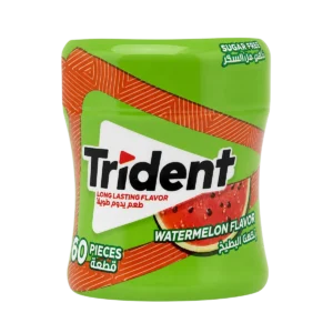 Trident - Chewing-gum sans sucres saveur pastèque