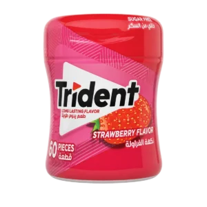 Trident - Chewing-gum sans sucres à la fraise