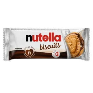 Nutella - Biscuits fourrés à la pâte à tartiner noisettes-cacao x3