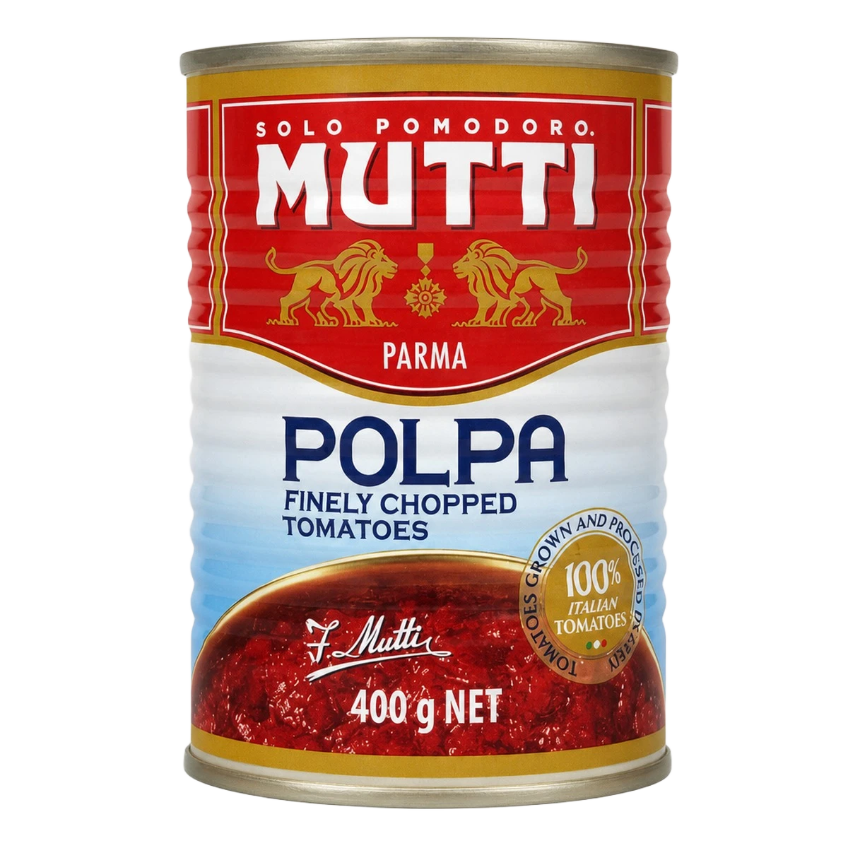 Mutti — Tomates pelées — 400 g