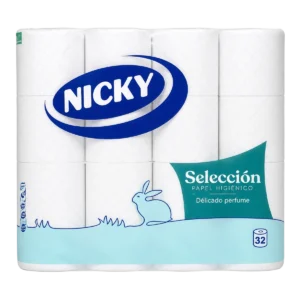 Nicky - Papier toilette parfumé Selección 32 rouleaux