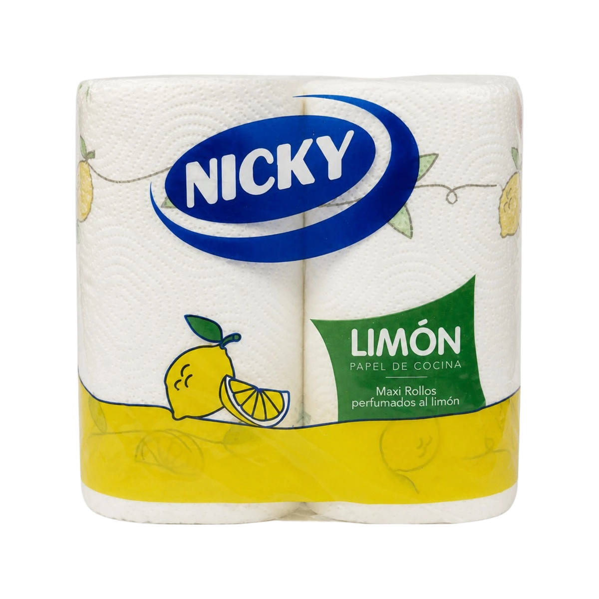 Nicky — Papier cuisine parfumé au citron — 2 rouleaux