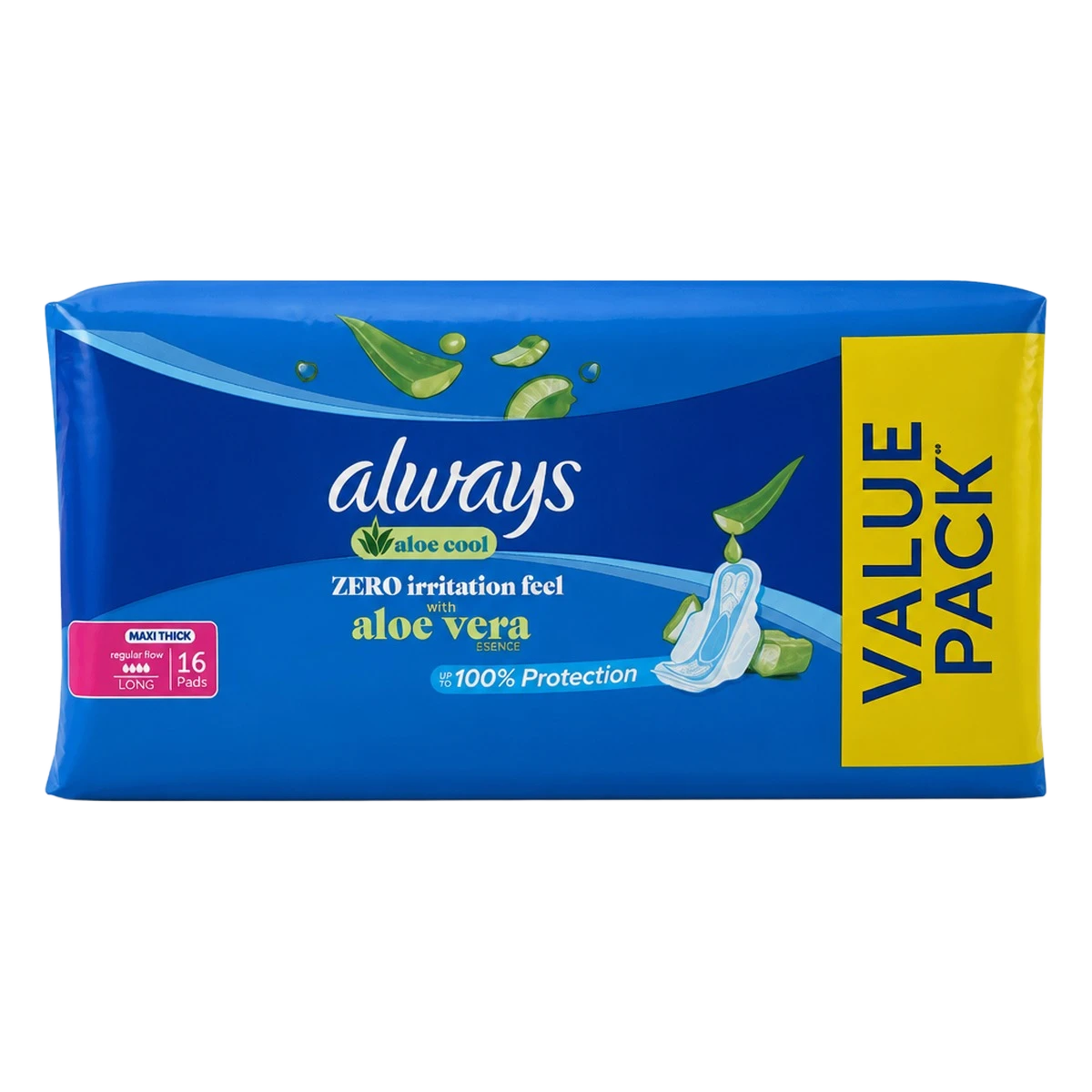 Always — Serviettes hygiéniques Always Daily Liners Aloe Cool — 16 pièces
