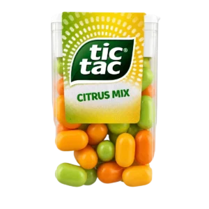 Tic tac - Bonbons pastilles Citrus Mix aux agrumes