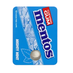 Mentos — Chewing-gum à la menthe forte — 17
