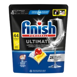 Finish - Capsules lave-vaisselle Ultimate Powerball citron