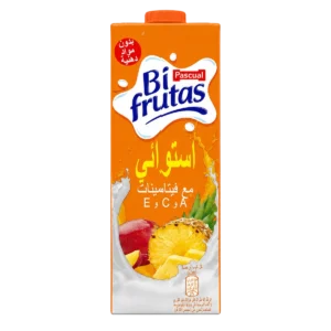 Pascual - Boisson lactée aux fruits tropical avec vitamines A, C et E