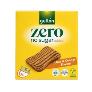 Gullón - Biscuits Zero sans sucres ajoutés avoine et orange