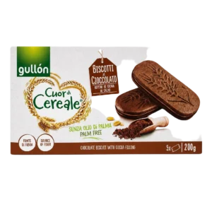 Gullón - Biscuits sandwich céréales au chocolat fourrés crème cacao