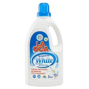 La Oca - Lessive liquide White spéciale linge blanc anti-taches effet adoucissant