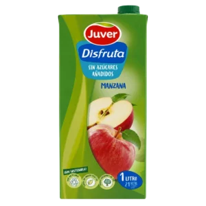Juver - Disfruta boisson au jus de pomme sans sucres ajoutés