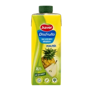 Juver - Boisson aux fruits poire-ananas sans sucres ajoutés