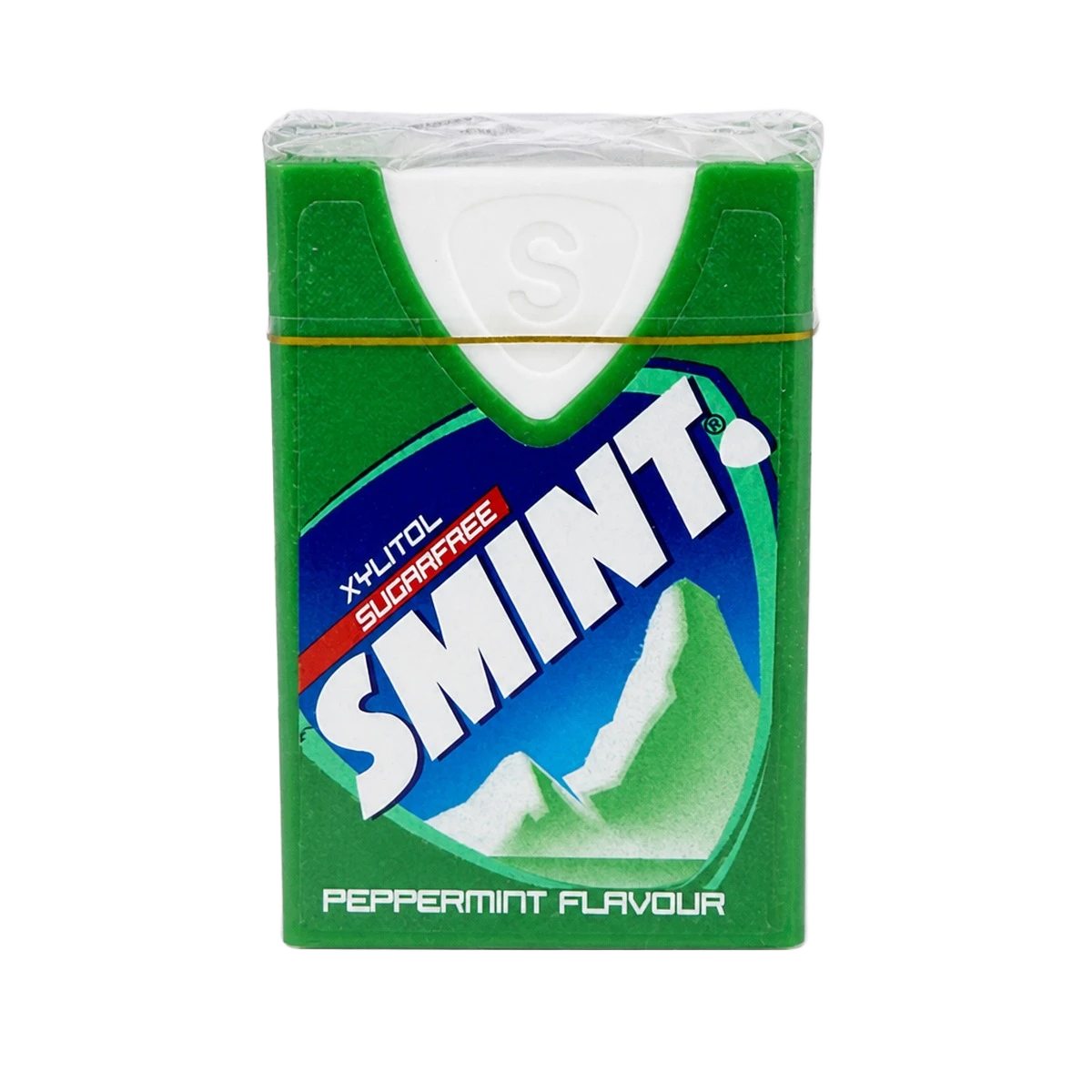 S Mint — Chewing-gums à la menthe poivrée sans sucre — 8 g