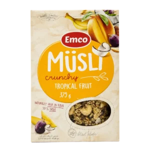 Emco — Muesli croustillant aux fruits tropicaux — 375 g