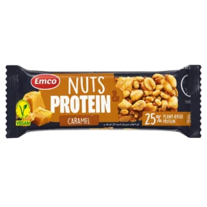 Emco — Barre aux noix et protéines au caramel — 40 g
