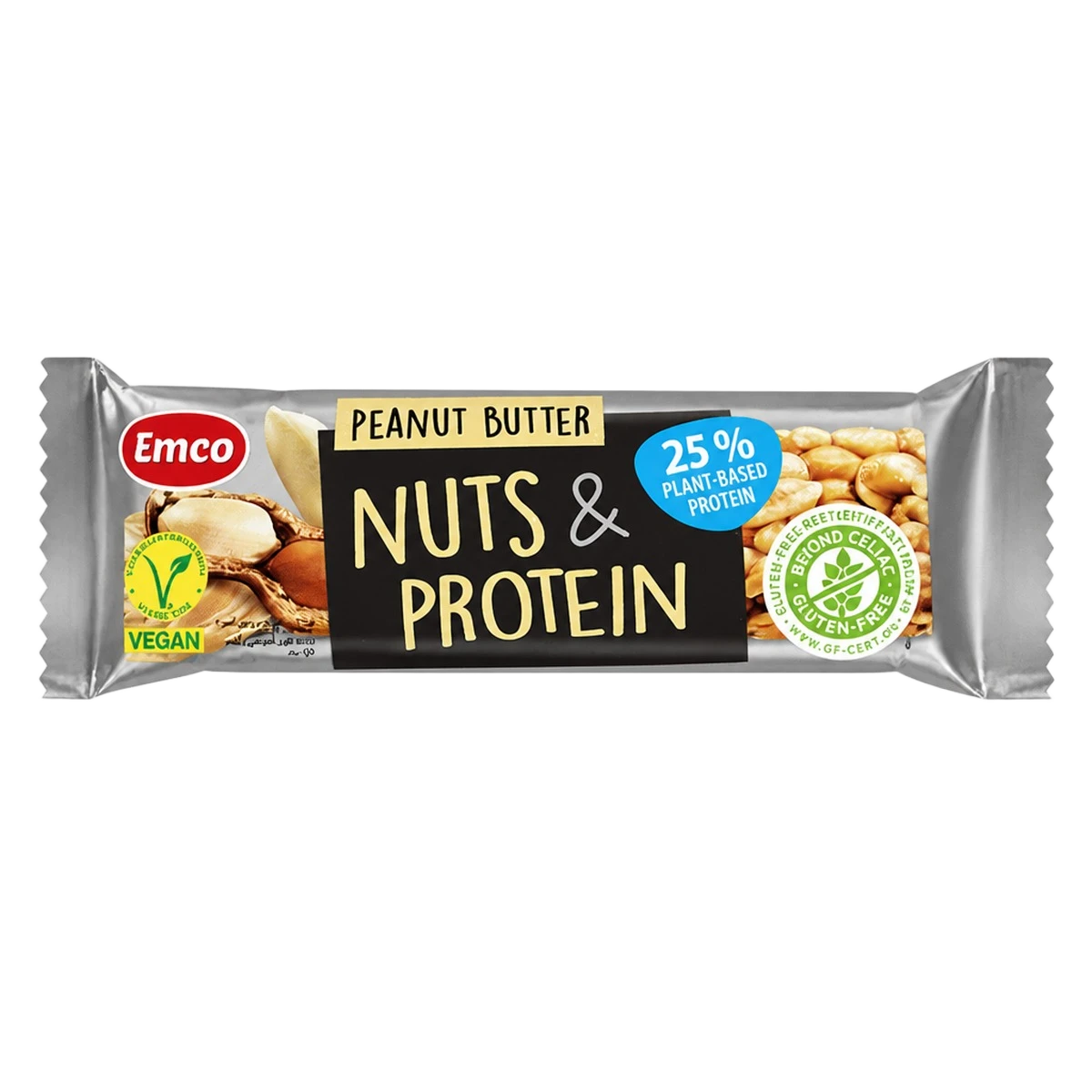 Emco — Barre aux cacahuètes et au beurre de cacahuète — 40 g