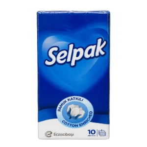 Selpak - Mouchoirs en papier 4 plis enrichis en coton