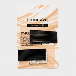 Lionesse - Épingles à cheveux noires 24 pièces