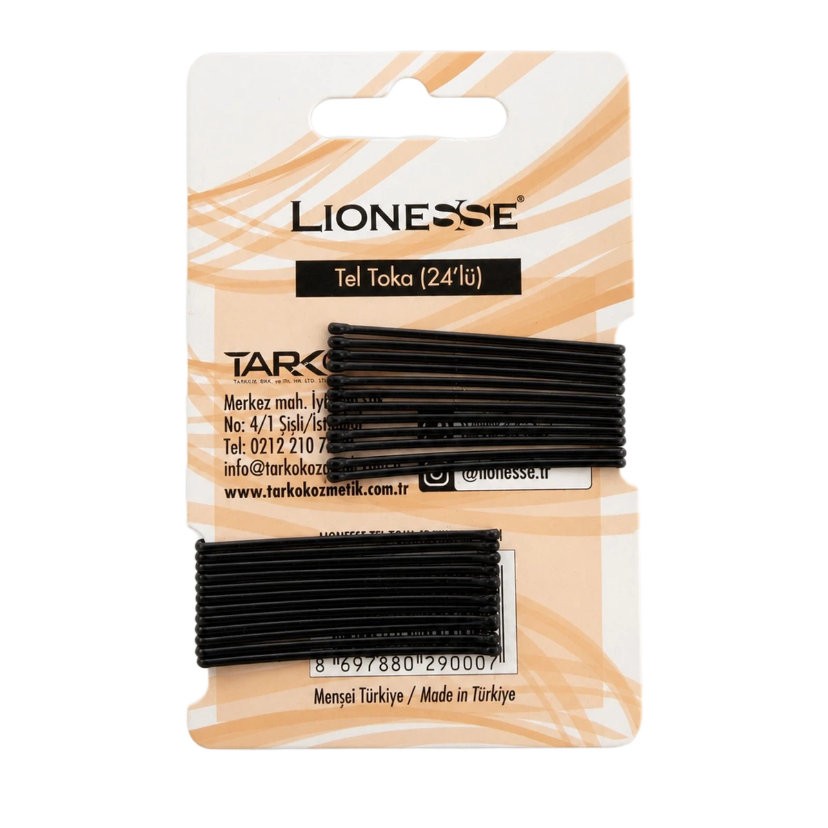 Lionesse — Épingles à cheveux — 24 pièce