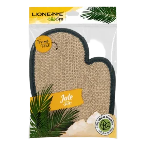 Lionesse — Gant de bain en jute — 1 pièce
