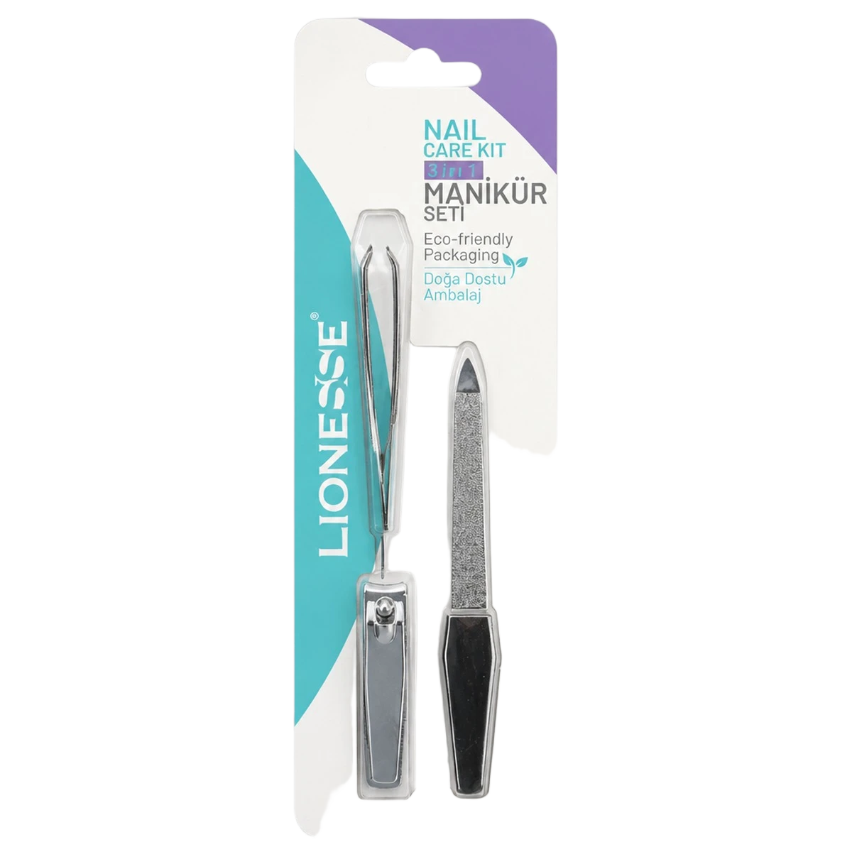 Lionesse — Kit de soin des ongles 3 en 1 — 3 pièces