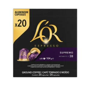 L'Or - Capsules de café espresso Supremo intensité 10
