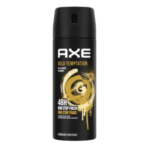 Axe - Déodorant spray corporel Gold Temptation Gold Amber 48h