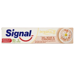 Signal - Dentifrice Integral 8 Nature Elements sel rose et camomille